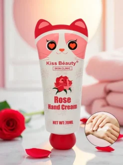 Krem do rąk z różą nawilżający