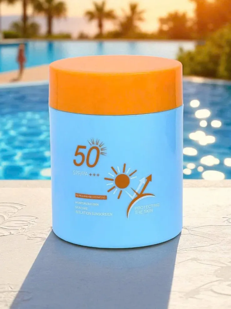 Krem przeciwsłoneczny mocno nawilżający z aloesem 50 SPF