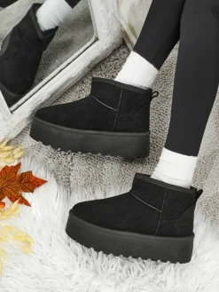 Krótkie buty a'la śniegowce damskie Vespera