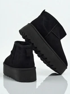 Krótkie buty a'la śniegowce damskie Vespera