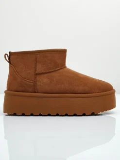 Krótkie buty a'la śniegowce damskie Vespera