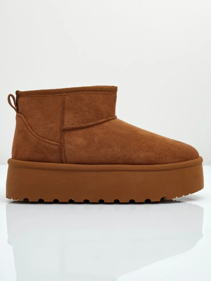 Krótkie buty a'la śniegowce damskie Vespera