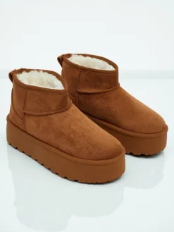 Krótkie buty a'la śniegowce damskie Vespera