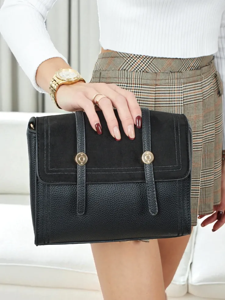 Mała damska torebka z eko skóryElore