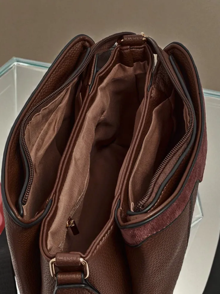 Mała damska torebka z eko skóry Novaria