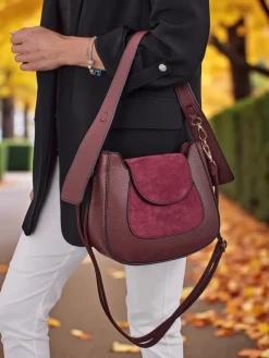 Mała damska torebka z eko skóry Golden Whisper