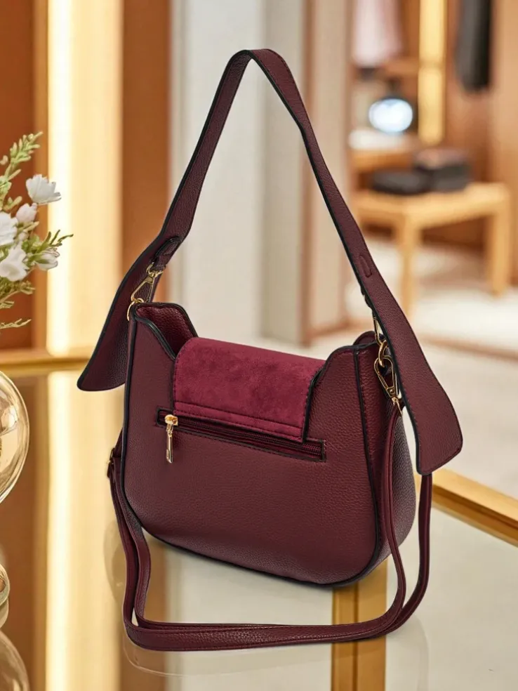 Mała damska torebka z eko skóry Golden Whisper