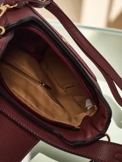 Mała damska torebka z eko skóry Golden Whisper