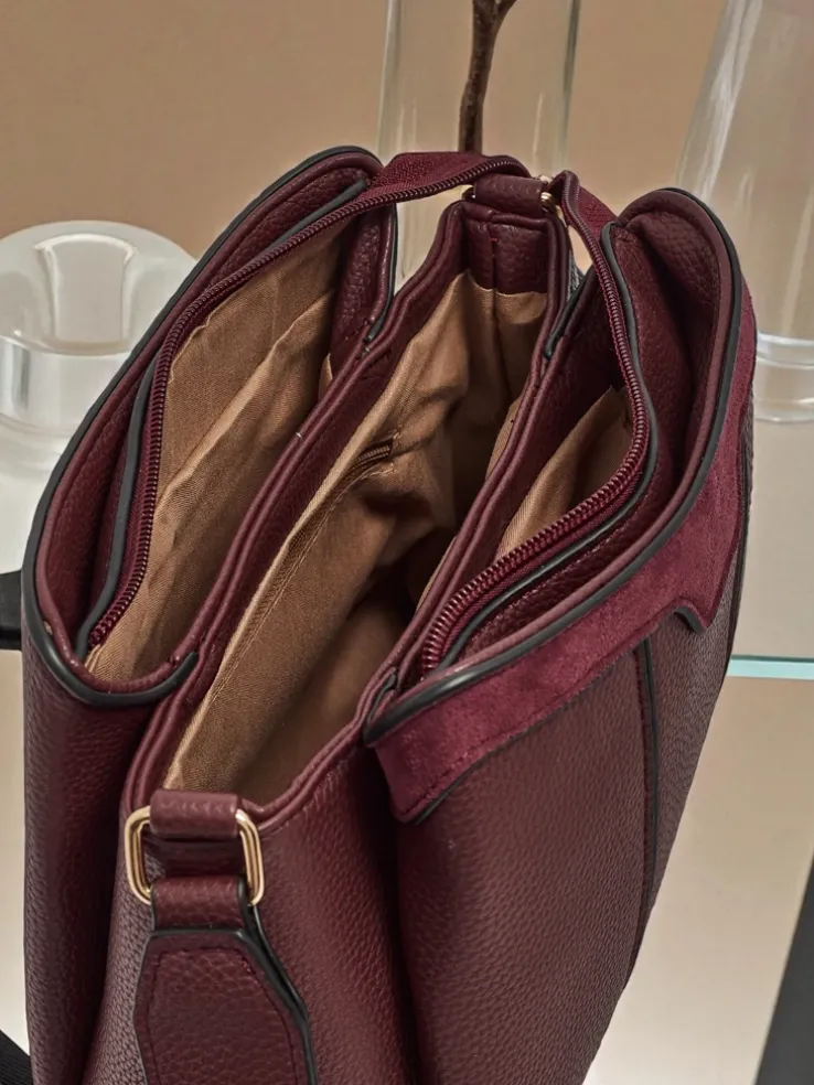 Mała damska torebka z eko skóry Novaria