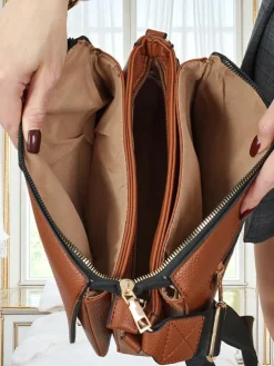 Mała damska torebka z eko skóry Luniva