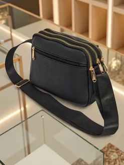 Mała damska torebka z eko skóry Ebony Glow