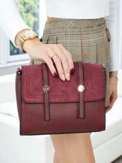 Mała damska torebka z eko skóryElore