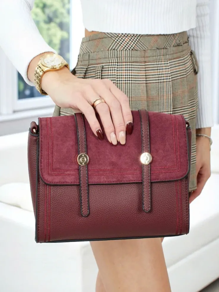 Mała damska torebka z eko skóryElore