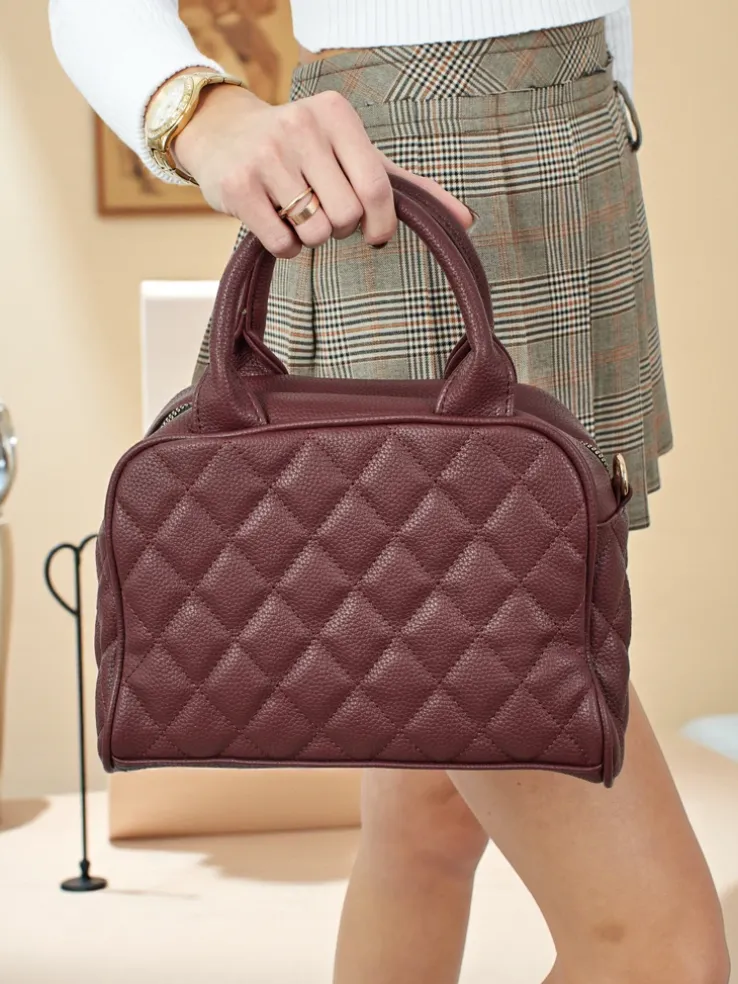 Mała damska torebka z eko skóry Laretta