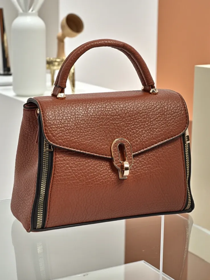 Mała damska torebka z eko skóry Celoura