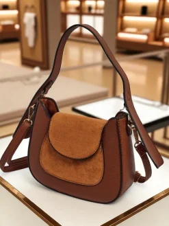 Mała damska torebka z eko skóry Golden Whisper