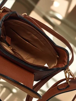 Mała damska torebka z eko skóry Golden Whisper