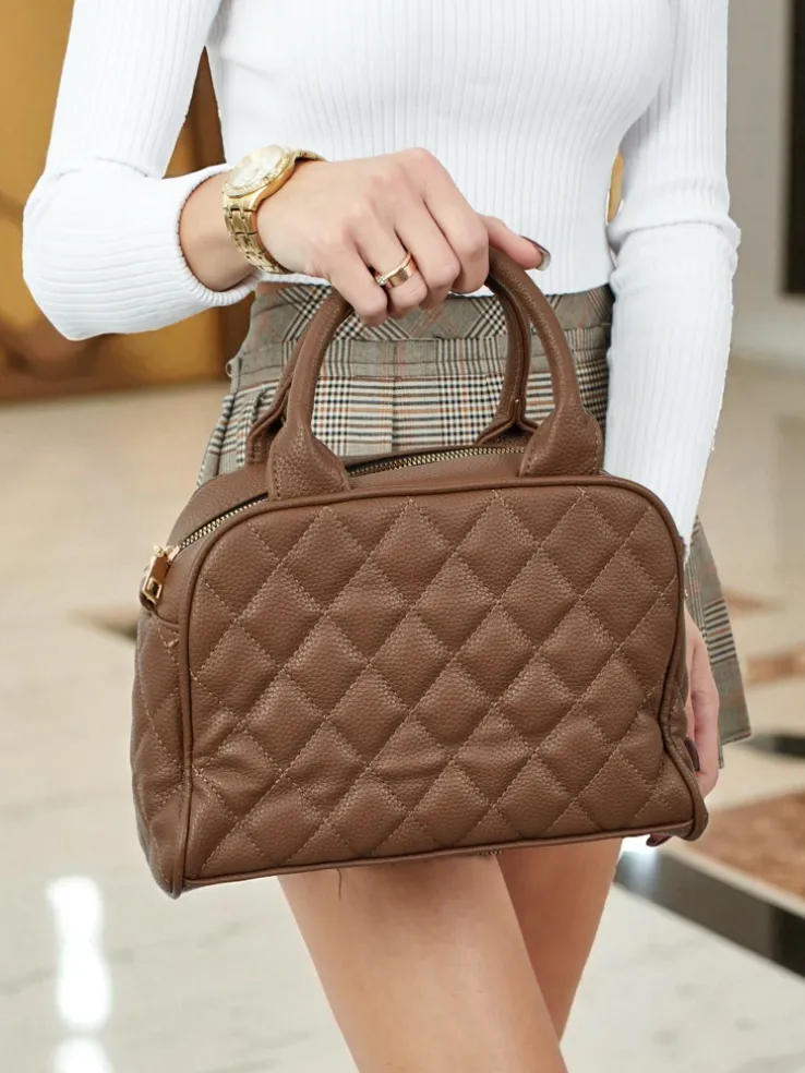 Mała damska torebka z eko skóry Laretta