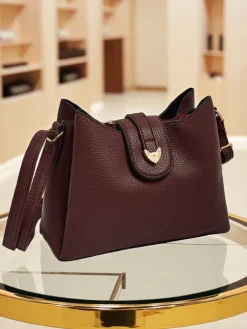 Mała damska torebka z eko skóry Narias