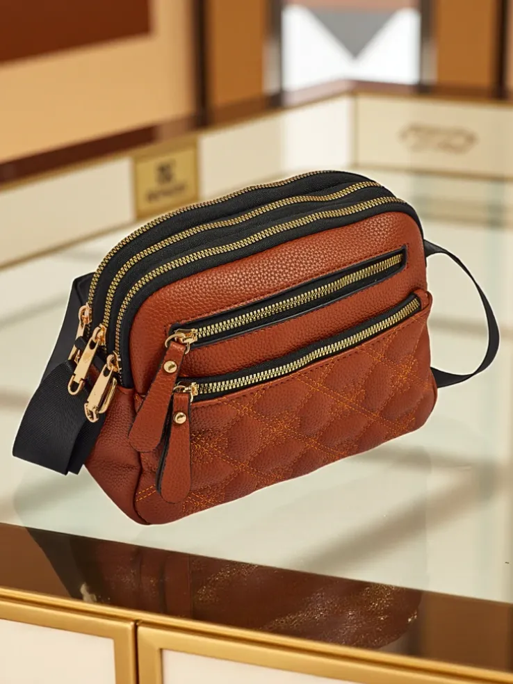 Mała damska torebka z eko skóry Ebony Glow