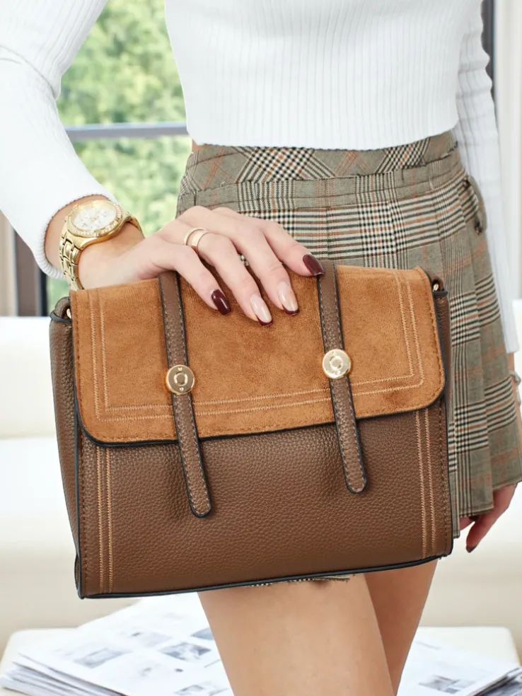 Mała damska torebka z eko skóryElore