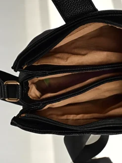 Mała pikowana torebka z miękkiej eko skóry Cinder Loom