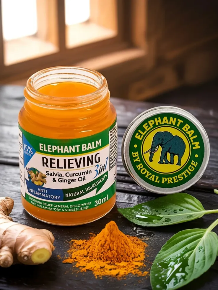 Maść-balsam Elephant Balm- łagodzi napięcie mięśni i stawów
