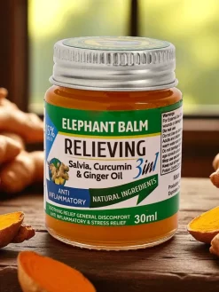 Maść-balsam Elephant Balm- łagodzi napięcie mięśni i stawów