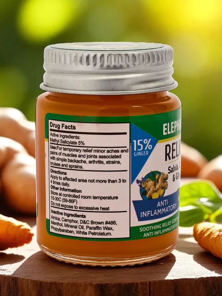 Maść-balsam Elephant Balm- łagodzi napięcie mięśni i stawów