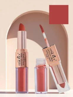 Matowa pomadka do ust w sztyfcie i w płynie 2w1 Strawberry Mousse