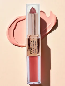 Matowa pomadka do ust w sztyfcie i w płynie 2w1 Cinnamon Latte