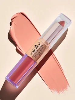 Matowa pomadka do ust w sztyfcie i w płynie 2w1 Cherry Mocha