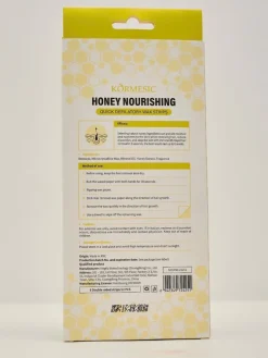 Miodowe plastry z woskiem do depilacji ciała 12 szt.