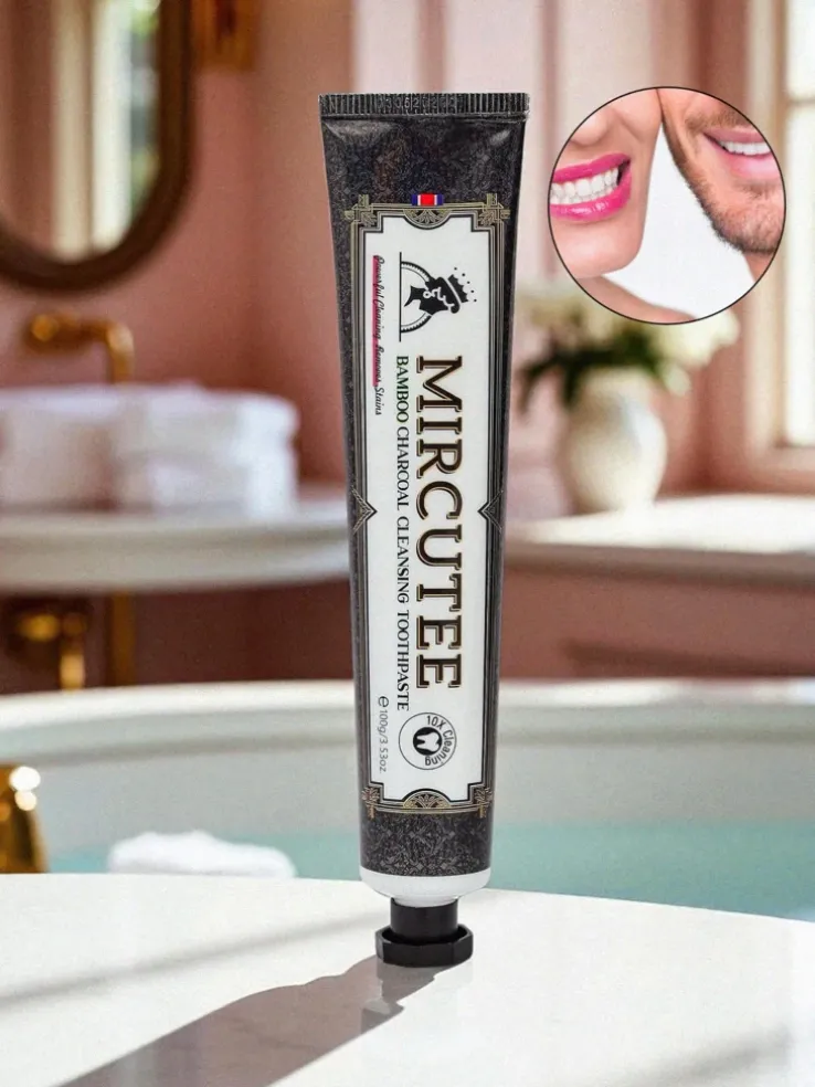 Mircutee Wybielająca pasta do zębów z węglem bambusowym