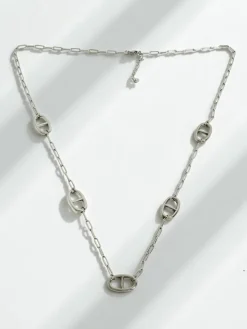 Naszyjnik Callisto Silver Placcato – minimalistyczny łańcuszek ogniwa