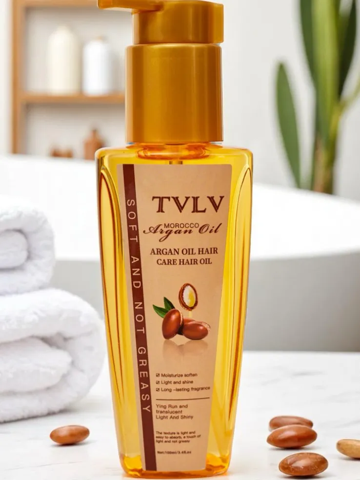 Olejek arganowy do włosów nawilżający i rozświetlający włosy