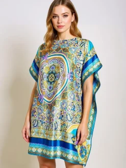 Pareo Afrodyta Royalfashion – kolorowe pareo do kolan inspirowane Italią