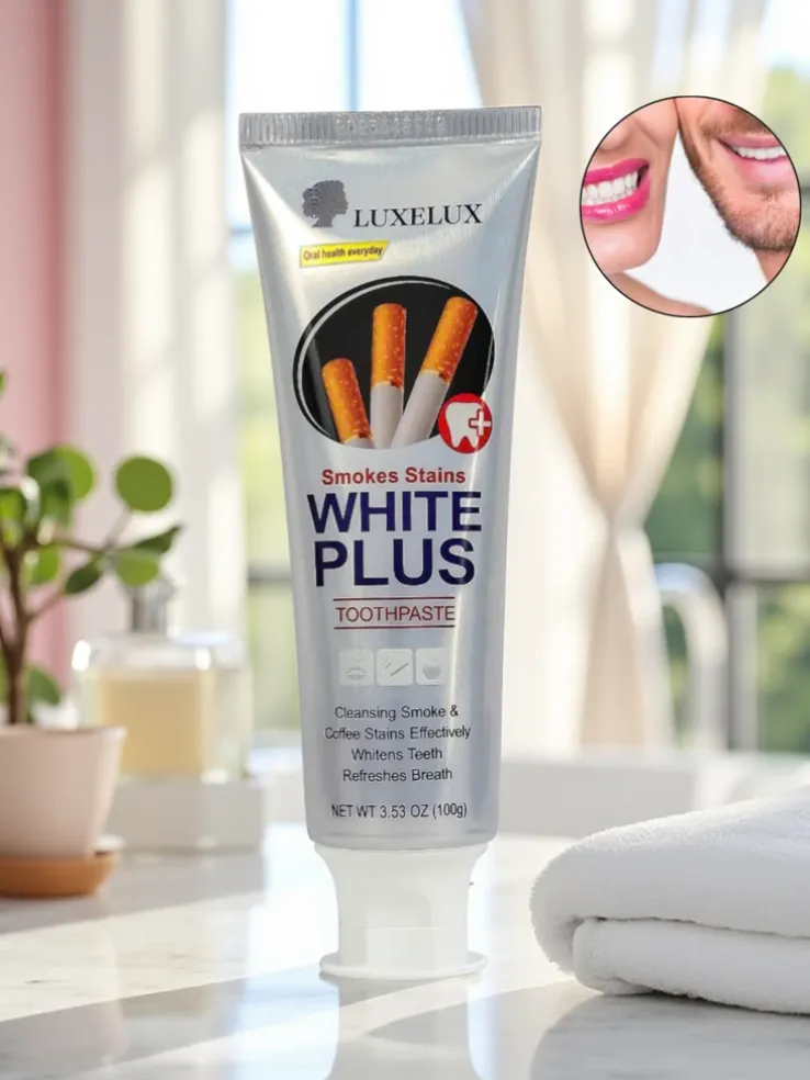 Pasta do zębów Luxelux White Plus Olympos – wybielanie plam, oliwkowy aromat 50ml