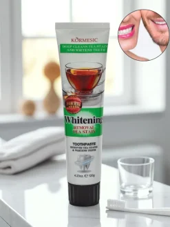 Pasta do zębów usuwająca przebarwienia i wybielająca