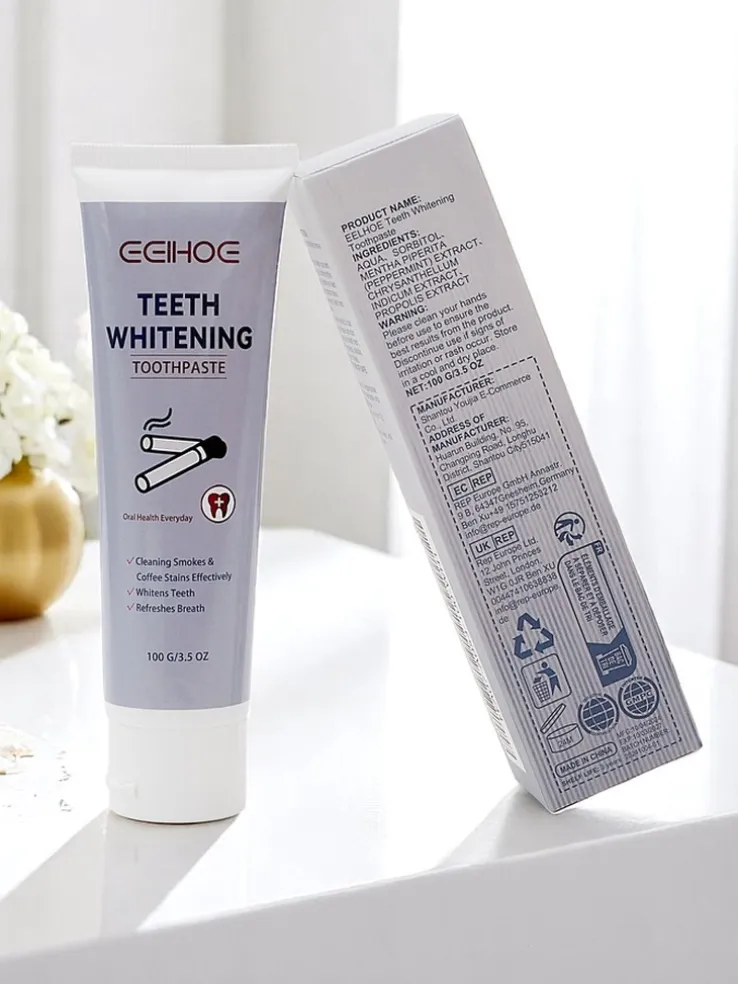 Pasta do zębów usuwająca przebarwienia i wybielająca