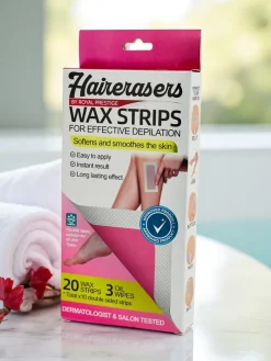 Plastry z woskiem do depilacji ciała