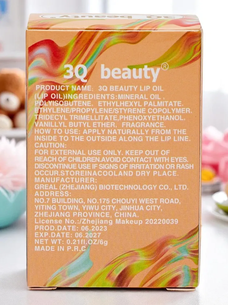 3Q Beauty Nawilżający olejek do ust