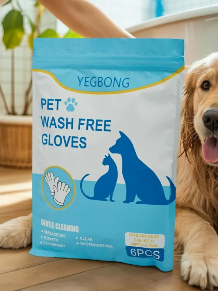 Rękawiczki do czyszczenia sierści zwierzęcia