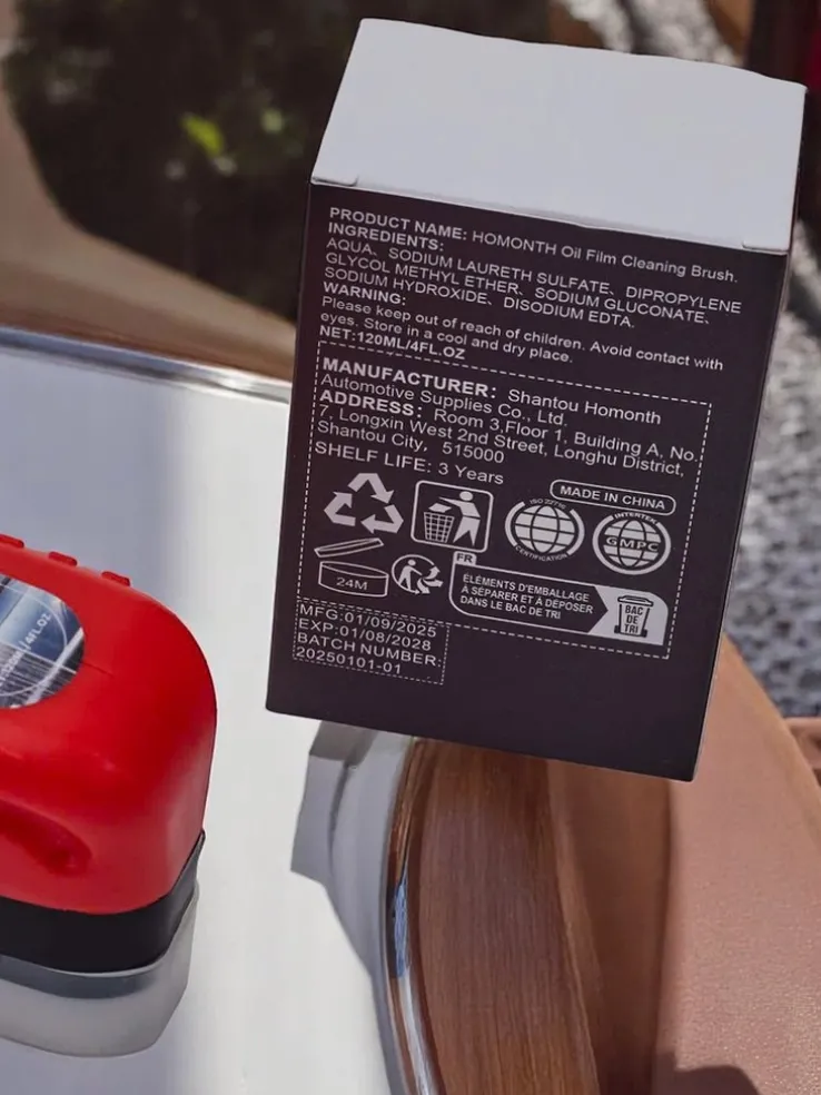 Środek do czyszczenia przedniej szyby samochodowej