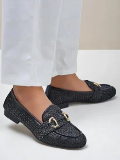 Royalfashion Ażurowe damskie mokasyny Sallim