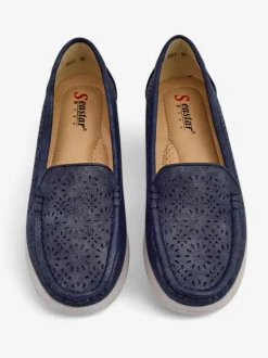 Royalfashion Ażurowe damskie mokasyny Besset