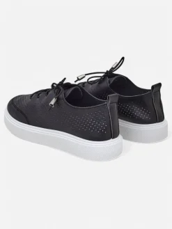 Royalfashion Ażurowe damskie sportowe półbuty sznurowane Vaned