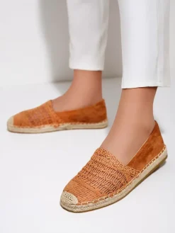Royalfashion Ażurowe damskie espadryle Cetillad