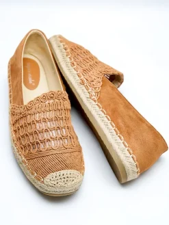 Royalfashion Ażurowe damskie espadryle Cetillad