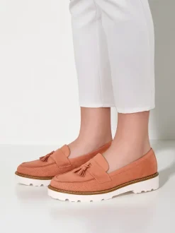 Royalfashion Ażurowe damskie mokasyny Esiobb